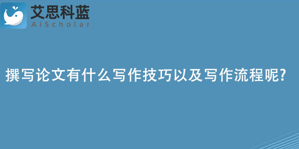 撰写论文有什么写作技巧以及写作流程呢.jpg