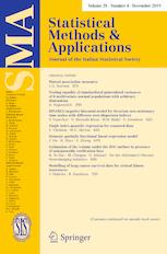 Statistical Methods and Applications